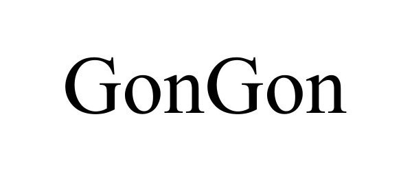 Trademark Logo GONGON