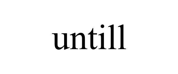 Trademark Logo UNTILL