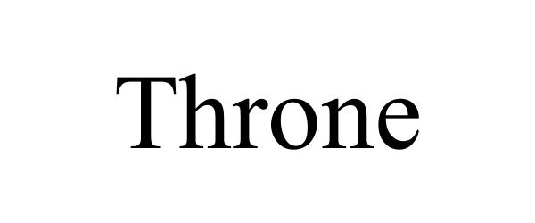 Trademark Logo THRONE