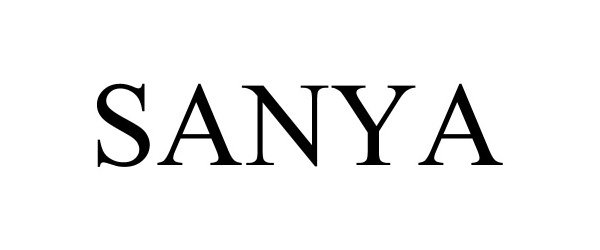 Trademark Logo SANYA