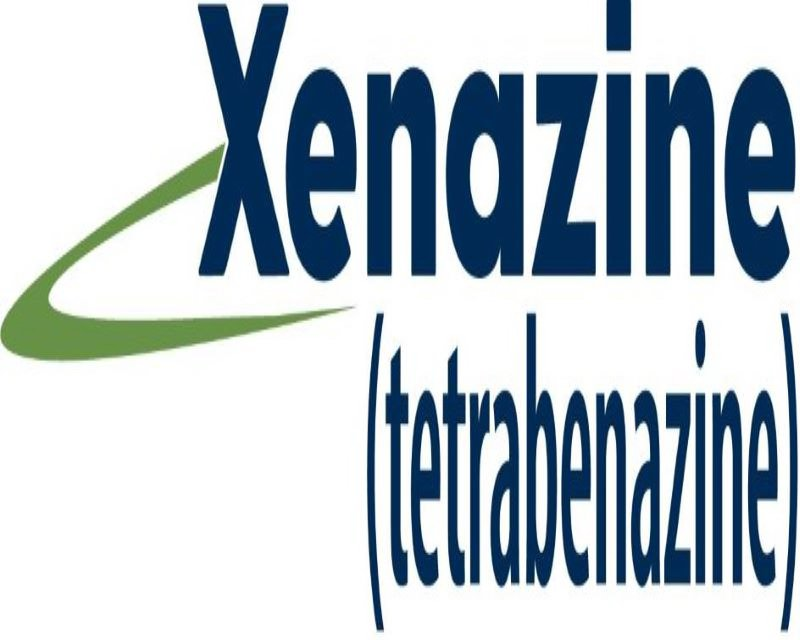 Trademark Logo XENAZINE (TETRABENAZINE)