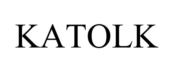 Trademark Logo KATOLK