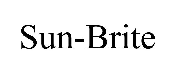 Trademark Logo SUN-BRITE