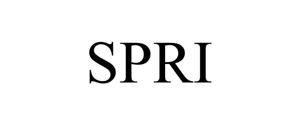 Trademark Logo SPRI