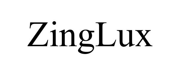 Trademark Logo ZINGLUX
