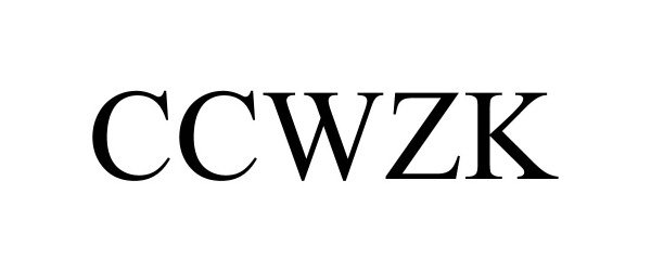 Trademark Logo CCWZK