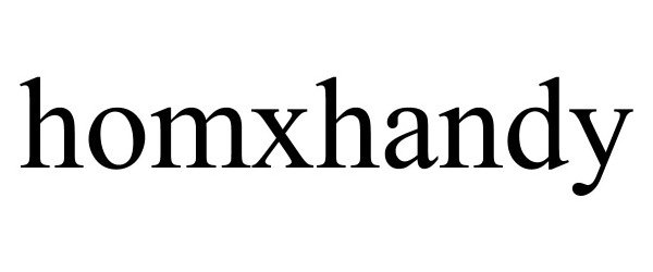 Trademark Logo HOMXHANDY