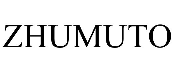 Trademark Logo ZHUMUTO