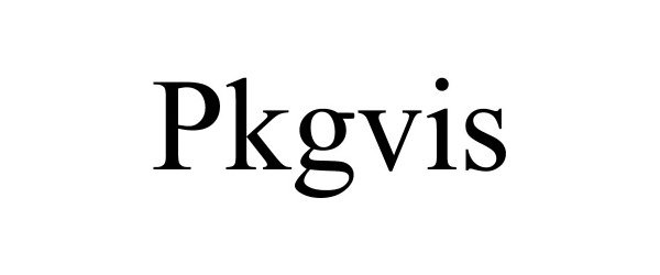 Trademark Logo PKGVIS