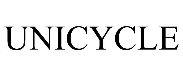 Trademark Logo UNICYCLE
