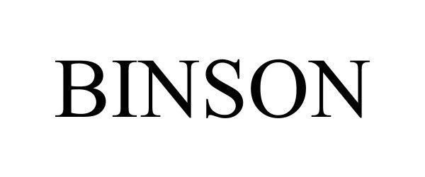 Trademark Logo BINSON