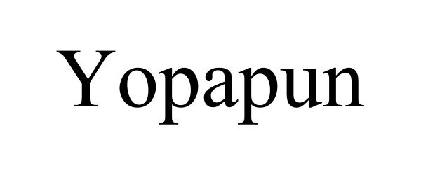 Trademark Logo YOPAPUN