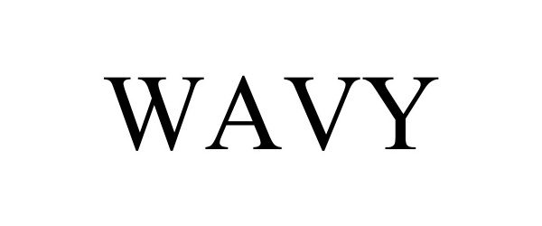 Trademark Logo WAVY