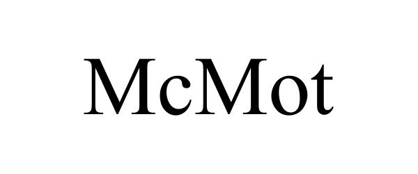 Trademark Logo MCMOT
