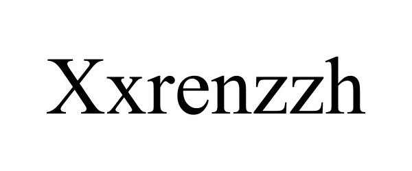 Trademark Logo XXRENZZH