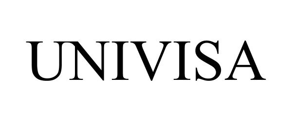 Trademark Logo UNIVISA