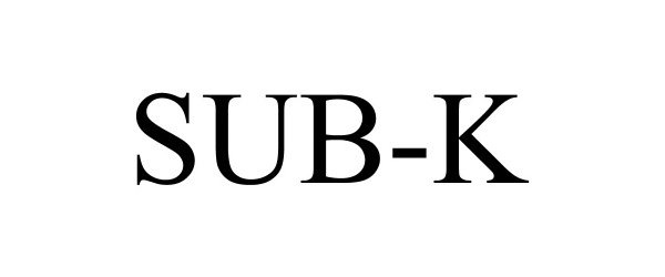  SUB-K
