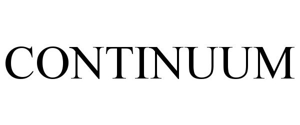 Trademark Logo CONTINUUM