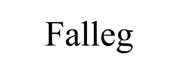 Trademark Logo FALLEG