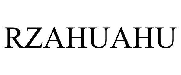  RZAHUAHU