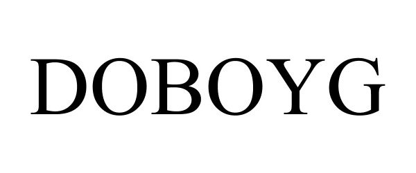 Trademark Logo DOBOYG