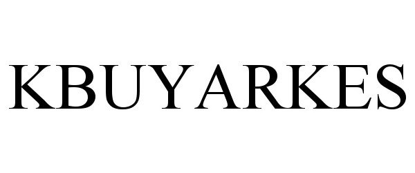 Trademark Logo KBUYARKES