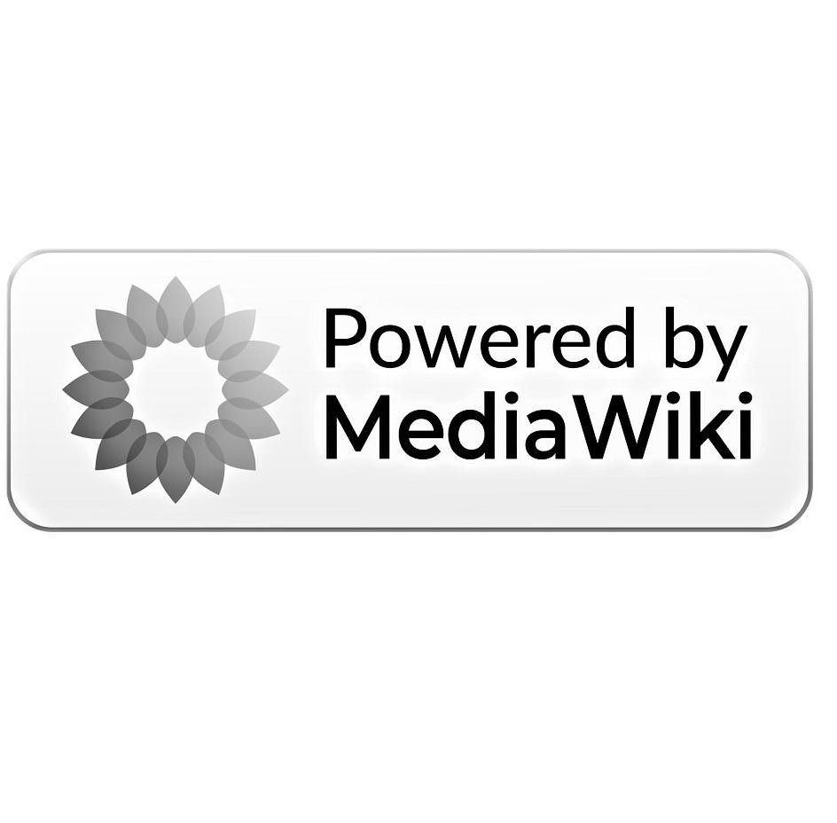 Trademark Logo POWERED BY MEDIAWIKI
