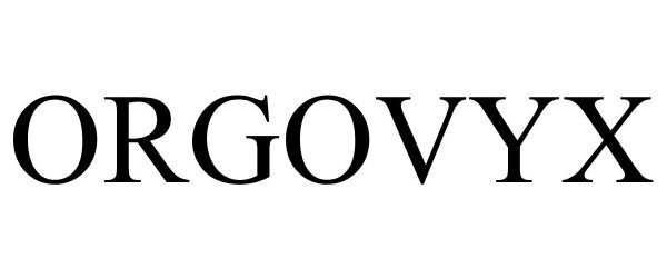 Trademark Logo ORGOVYX
