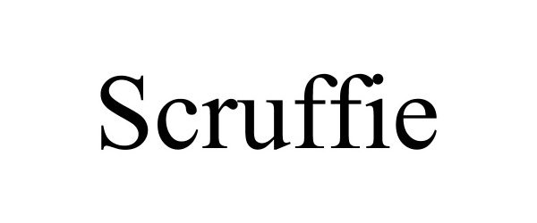 Trademark Logo SCRUFFIE