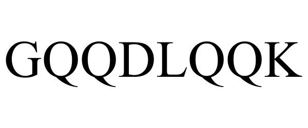 Trademark Logo GQQDLQQK