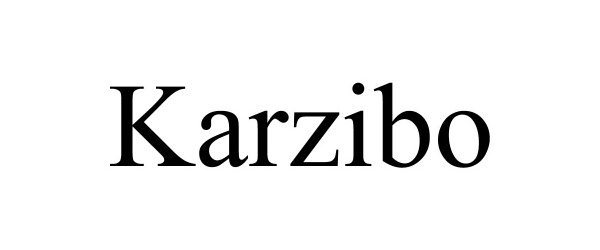 Trademark Logo KARZIBO