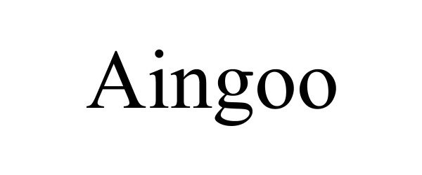 Trademark Logo AINGOO