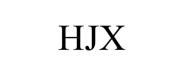 Trademark Logo HJX