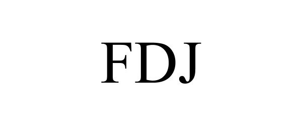 Trademark Logo FDJ