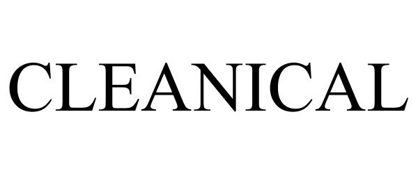 Trademark Logo CLEANICAL
