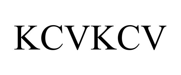 Trademark Logo KCVKCV