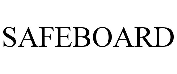 Trademark Logo SAFEBOARD