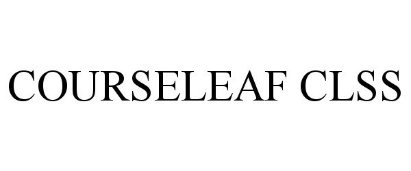  COURSELEAF CLSS