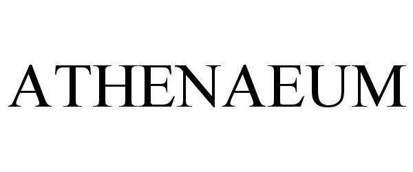 Trademark Logo ATHENAEUM