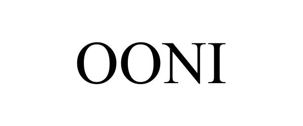 Trademark Logo OONI