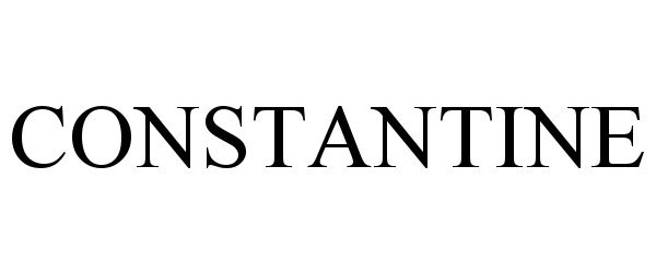 Trademark Logo CONSTANTINE