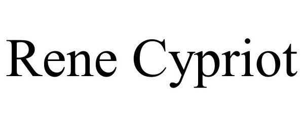 Trademark Logo RENE CYPRIOT