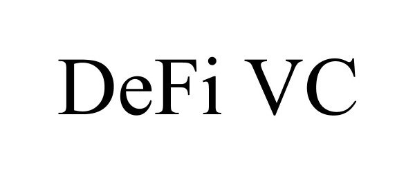 Trademark Logo DEFI VC