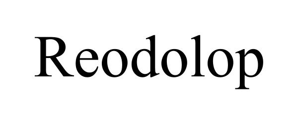  REODOLOP