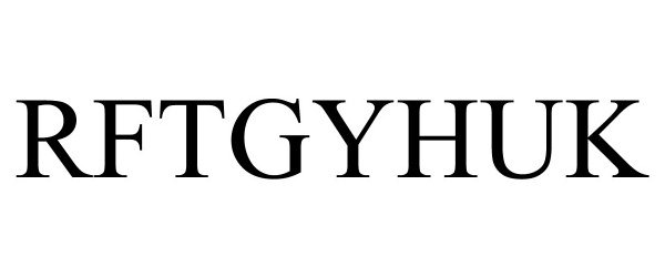 Trademark Logo RFTGYHUK
