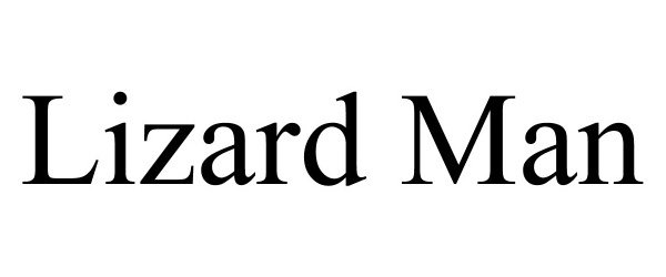 Trademark Logo LIZARD MAN