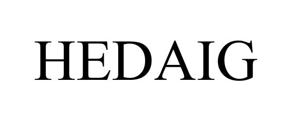 Trademark Logo HEDAIG