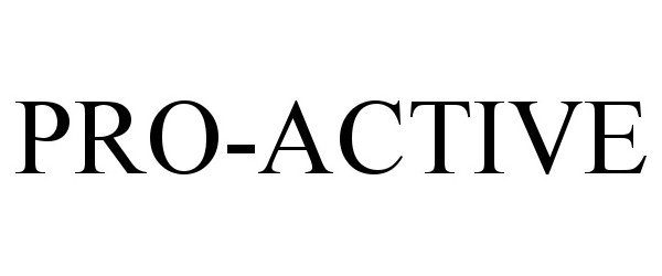 Trademark Logo PRO-ACTIVE