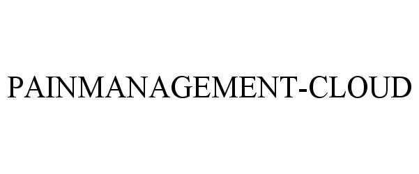 Trademark Logo PAINMANAGEMENT-CLOUD