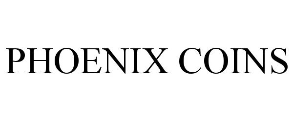 Trademark Logo PHOENIX COINS